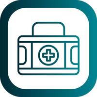 First aid kit Vector Icon Design