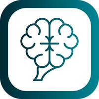 Human brain Vector Icon Design