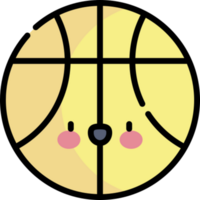 diseño de icono de baloncesto png