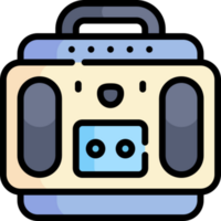 Boombox Symbol Design png