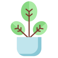 design de ícone de planta png