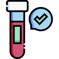 sangue test icona design png