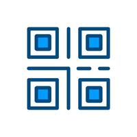 qr código icono ilustraciones vector gráficos