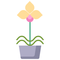 conception d'icône de plante png