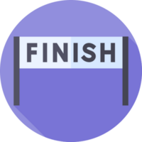 finish line icon design png