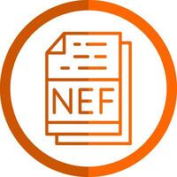 nef vector icono diseño