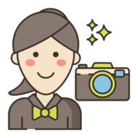 fotógrafo icono diseño png