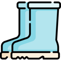 diseño de icono de botas png