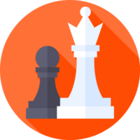 design de ícone de xadrez png