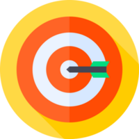 dartbord icoon ontwerp png