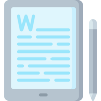 content writing icon design png