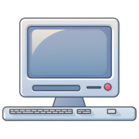 Computer Illustration ai generativ png