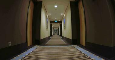 Corridor of Modern Hotel video