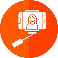 Selfie stick Vector Icon Design