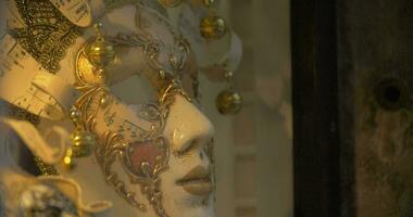 Beautiful Venetian Carnival Mask video