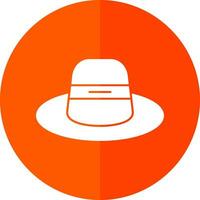 diseño de icono de vector de sombrero