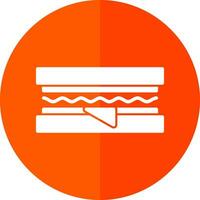 diseño de icono de vector de sándwich