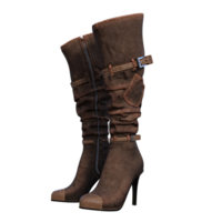 weiblich Stiefel isoliert 3d png