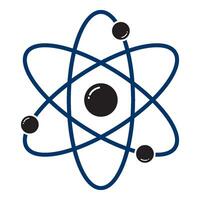 atom icon vector