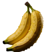 Banana No Background Image Applicable to any context Perfect for print on demand merchandise AI Generated png