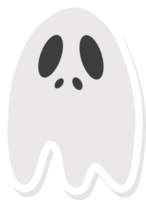 fantasma elementos, Víspera de Todos los Santos elementos pegatinas png