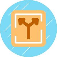 Split Vector Icon Design