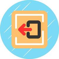 Logout Vector Icon Design