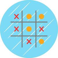 Tic Tac Toe  Vector Icon Design