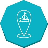 Shipping Location Vector Icon