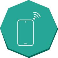 Unique Connected Device Vector Icon
