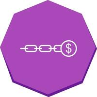 Unique Link Sales Vector Icon