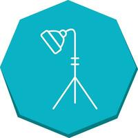 Unique Light Stand Vector Icon