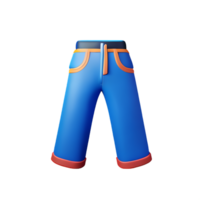 pants 3d rendering icon illustration png