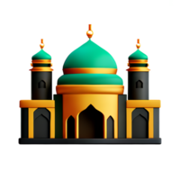 karbala 3d tolkning ikon illustration png