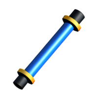 pipe 3d rendering icon illustration png