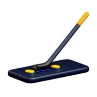 hockey 3d interpretazione icona illustrazione png