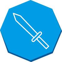 Unique Sword Vector Icon