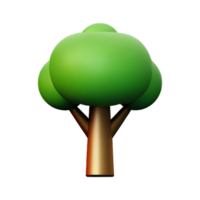 brócoli 3d representación icono ilustración png