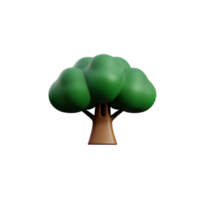 broccoli 3d renderen icoon illustratie png