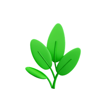 ervas 3d Renderização ícone ilustração png