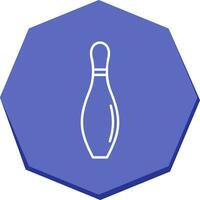 Bowling Pin Vector Icon