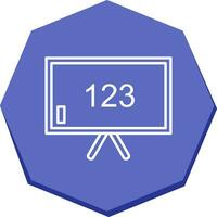 Unique Classroom Board Vector Icon