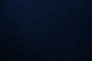 Dark Blue Stucco Wall Texture Background. photo