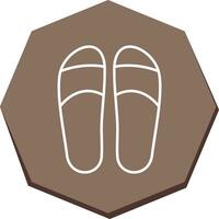 Slippers Vector Icon