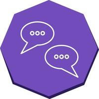 Conversation Bubbles Vector Icon