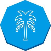 Coconut trees Vector Icon