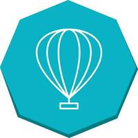 Hot Air Balloon Vector Icon