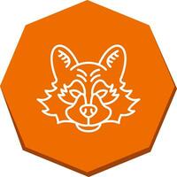 Raccoon Vector Icon