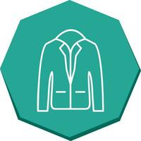 Stylish Jacket Vector Icon