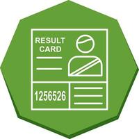 Candidate Results Vector Icon